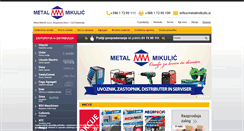 Desktop Screenshot of metalmikulic.si